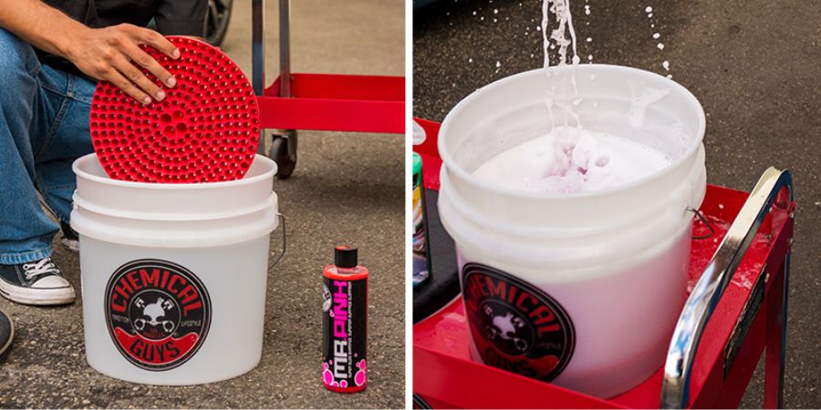 mycí kbelík Chemical Guys 19 litrů ABS