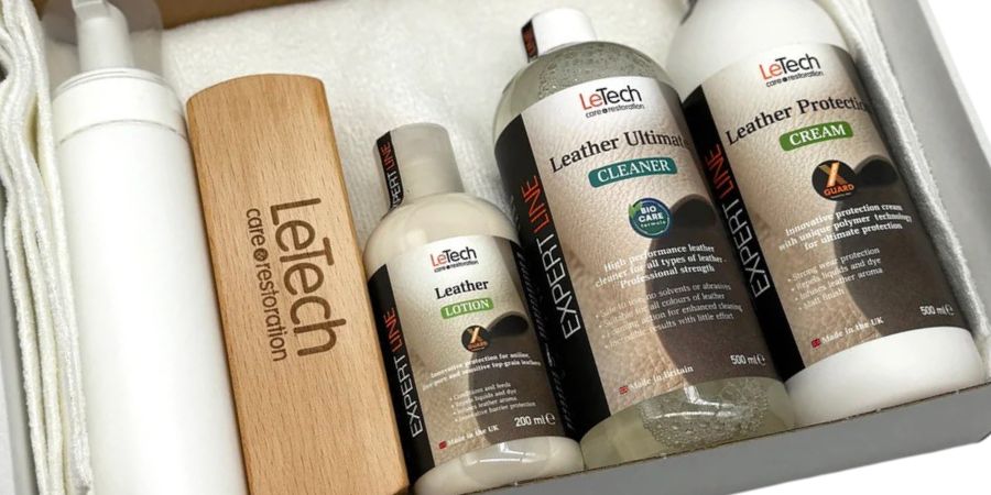 LeTech Leather Care Kit Advanced EXPERT LINE je rozšířená profesionální sada určená pro komplexní čištění, výživu a ochranu kožených povrchů. Obsahuje vše potřebné pro pravidelnou i intenzivní péči o moderní typy kůže, a to s výjimkou semiše a nubuku.