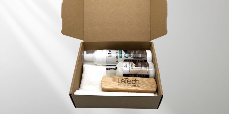 LeTech Leather Care Kit Standard je vhodný pro většinu běžně používaných typů kůže, konkrétně: anilinová kůže semi-anilinová kůže barvená (pigmentovaná) kůže voskovaná a pull-up kůže bicast kůže umělá kůže a ekokůže dvoubarevná a vintage kůže 