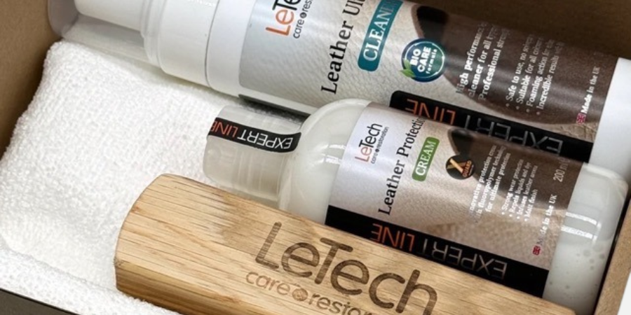 Sada LeTech Leather Care Kit Standard obsahuje vše potřebné pro kompletní základní péči o kůži: Leather Ultimate Cleaner – čistič kůže (200 ml, napěňovací lahev) Leather Protection Cream – ochranný krém na kůži (200 ml) Leather Brush – kartáč na čištění kůže Mikrovláknová froté utěrka (2 ks) 