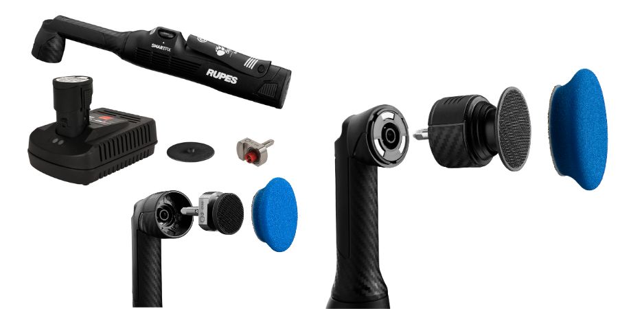 RUPES 3 mm orbitální jednotka pro iBrid NANO 2 umožňuje přesné jemné leštění a korekci laku v těžko dostupných místech. Originální příslušenství RUPES s rychlou výměnou.