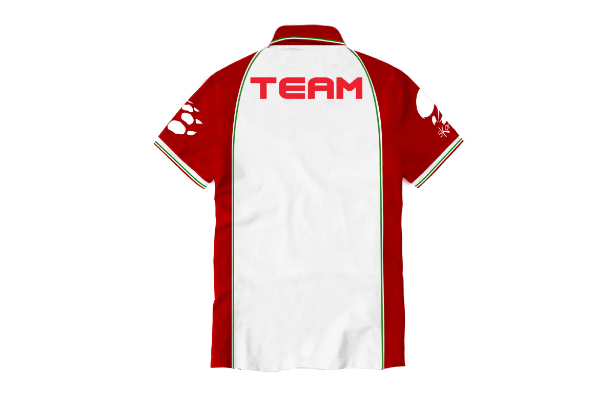 RUPES Polo Red & White- Since 1947,L stylová polokošile - Obrázek 2