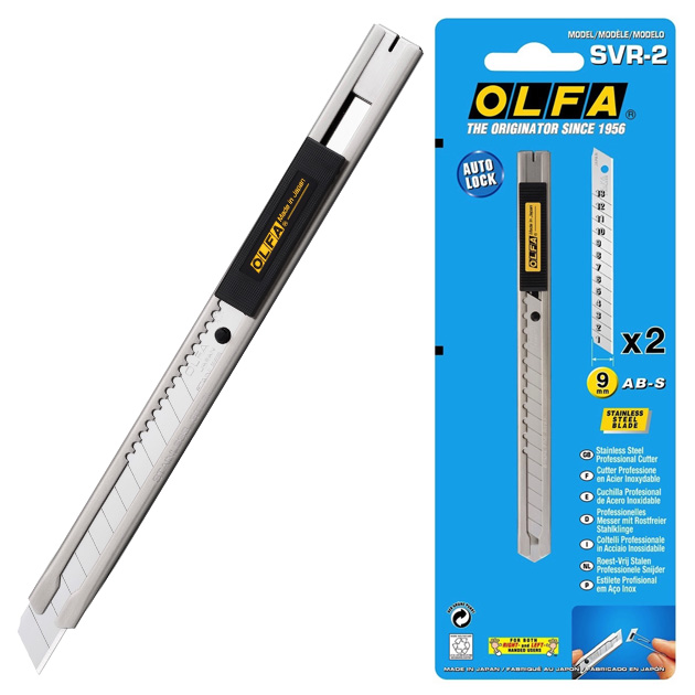 OLFA odlamovací nůž 9 mm SVR-2 - Obrázek 2