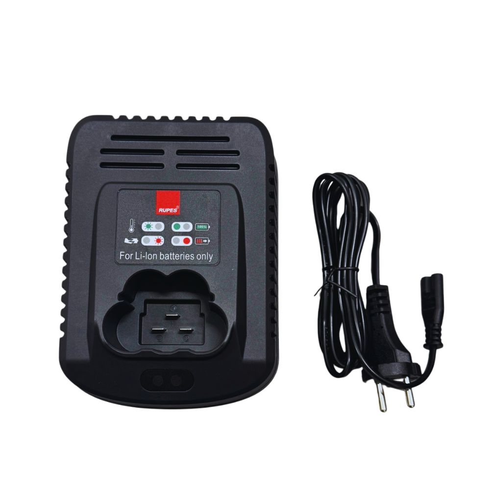 Originální nabíječka RUPES určená pro baterie 18 V typu BP 9HB180LT. Zajišťuje rychlé a bezpečné dobíjení pro vaše 18 V nástroje RUPES, aby byly vždy připravené k práci. Ideální doplněk pro dílnu i profesionální použití.