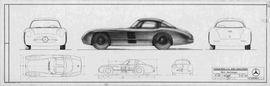 Mercedes-Benz 300 SLR Uhlenhaut Coupé
