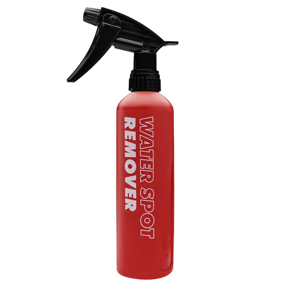 POPIS PRODUKTU: Objem: 473ml XPEL Water Spot Remover je profesionálny odstraňovač vodných škvŕn, ktorý rozpúšťa usadeniny minerálov v priebehu niekoľkých sekúnd. Je špeciálne vyvinutý pre bezpečné použitie na laku, PPF fóliách XPEL aj keramických povlakoch. Vďaka rýchlo pôsobiacemu zloženiu efektívne čistí povrch bez poškodenia alebo zmatnenia, obnovuje jeho lesk a čistotu. Ideálny pomocník pre každého, kto chce udržiavať bezchybný vzhľad vozidla a dlhú životnosť ochranných vrstiev. VLASTNOSTI: - rýchlo a účinne odstraňuje zaschnuté vodné škvrny a minerálne usadeniny - bezpečný pre použitie na lak, PPF fólie aj keramické povlaky - obnovuje lesk a čírosť povrchu - nezanecháva šmuhy ani zvyšky - ideálny na pravidelnú údržbu a detailné čistenie POUŽITIE: Aplikujte priamo na postihnuté miesto, nechajte krátko pôsobiť a následne utrite mikrovláknovou utierkou. Pre dosiahnutie najlepších výsledkov povrch následne opláchnite alebo utrite do sucha.