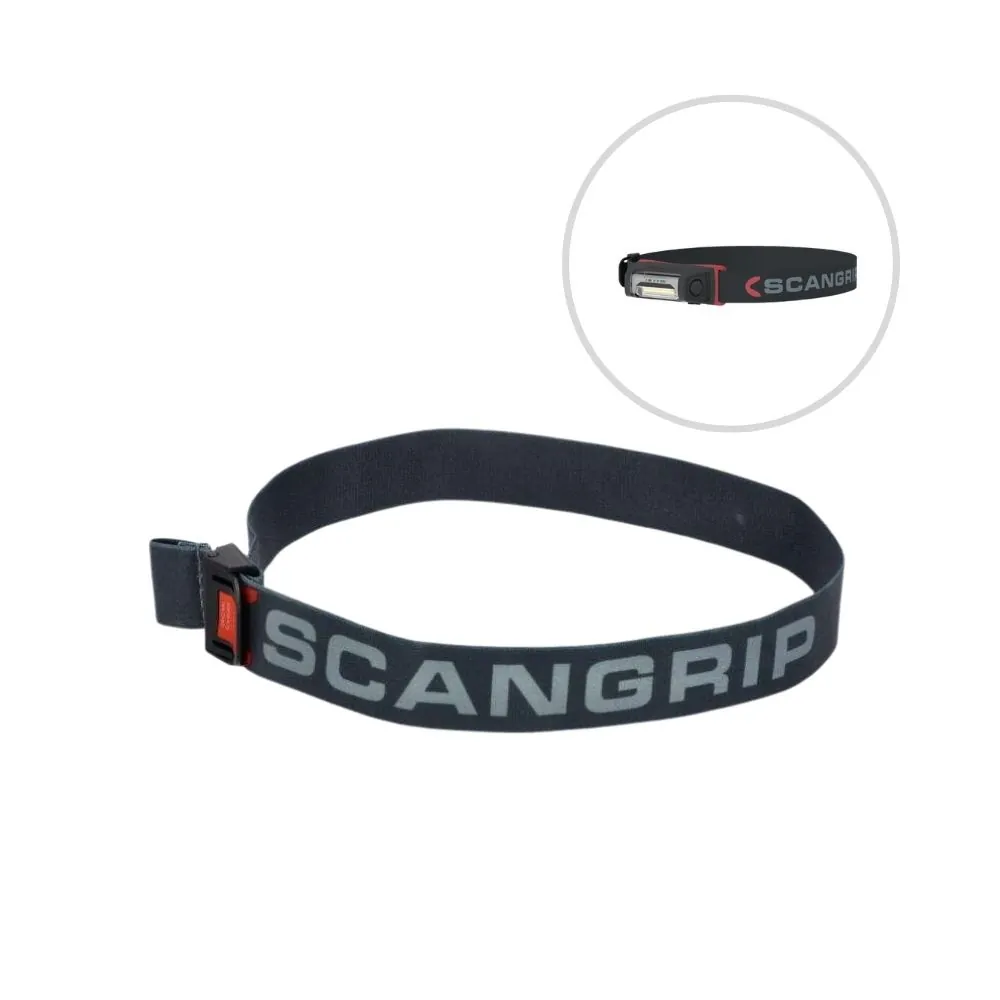 Originální čelenka SCANGRIP pro I-VIEW a I-MATCH 3. Pohodlné a bezpečné uchycení čelovky.